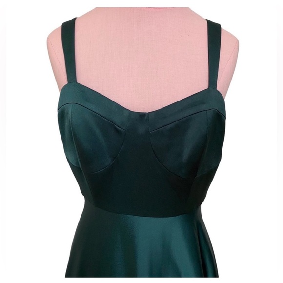 BHLDN Sachin & Babi Corset Style Ruffle Hem Gown - Picture 5 of 6